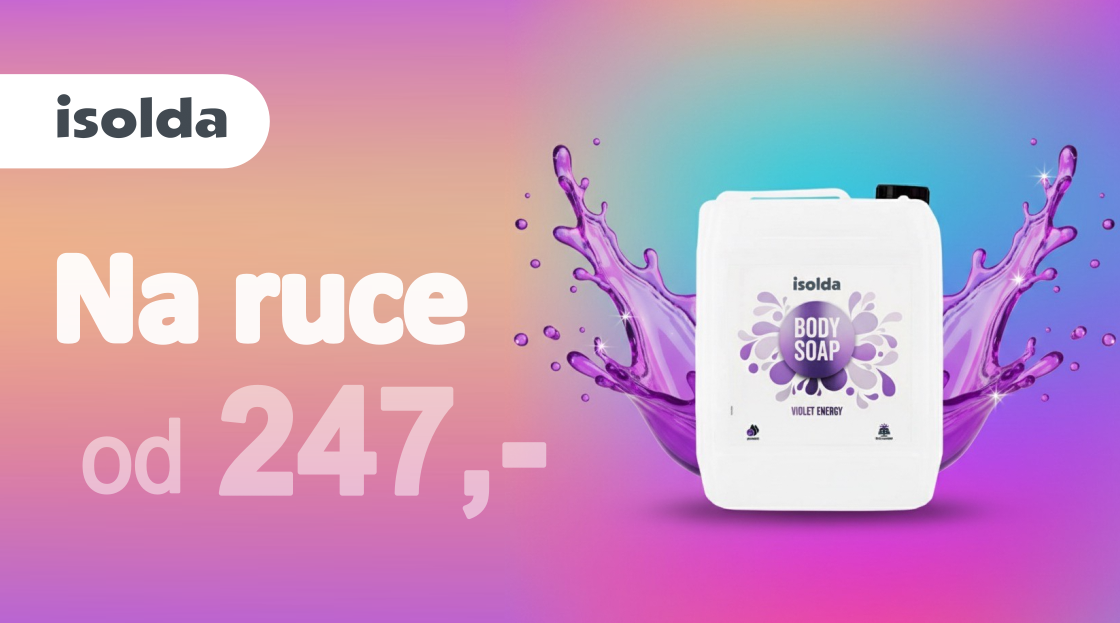 Isolda mýdlo fialové 5l