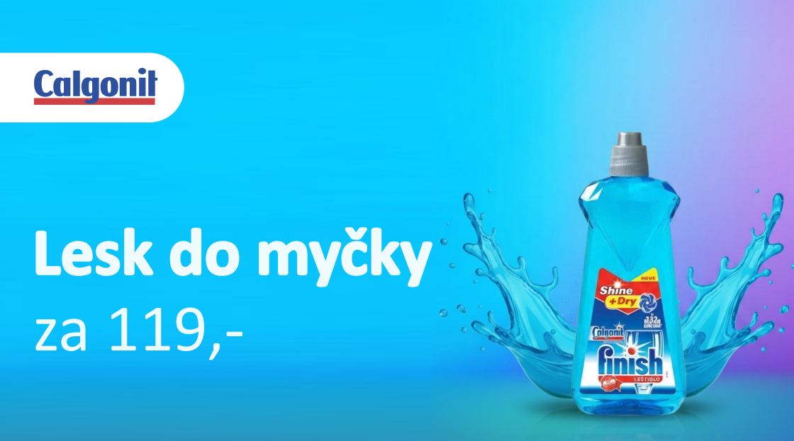 Calgonit lesk do myčky