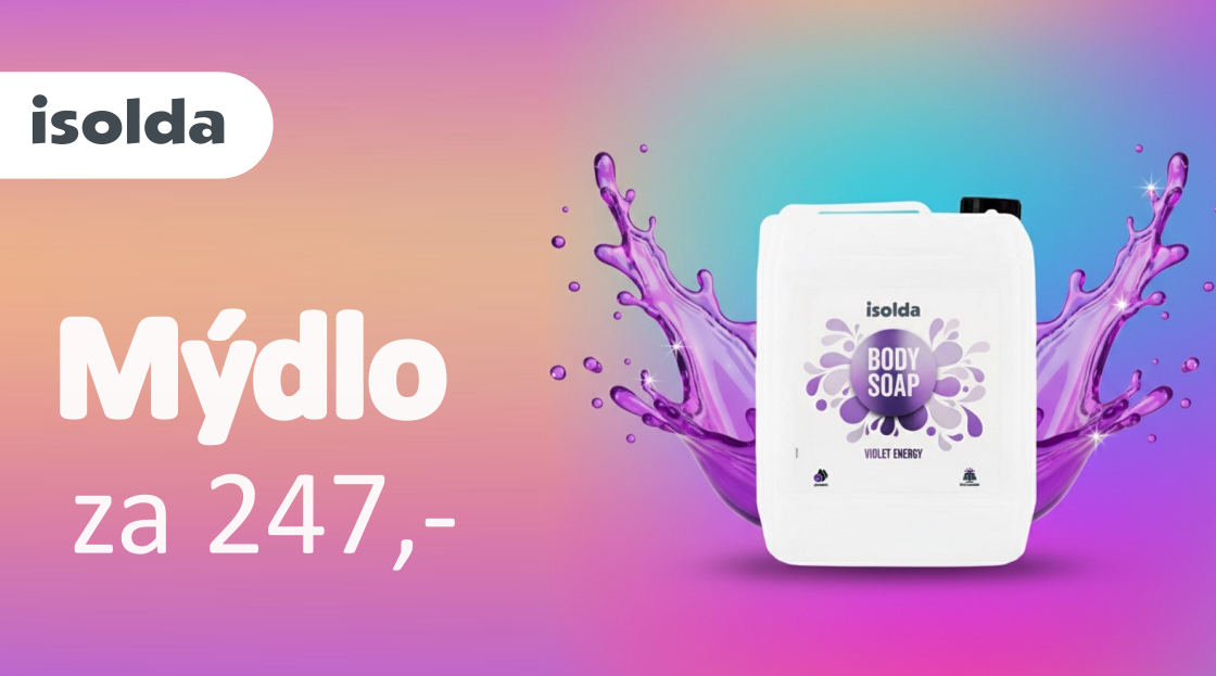 Isolda mýdlo fialové 5l
