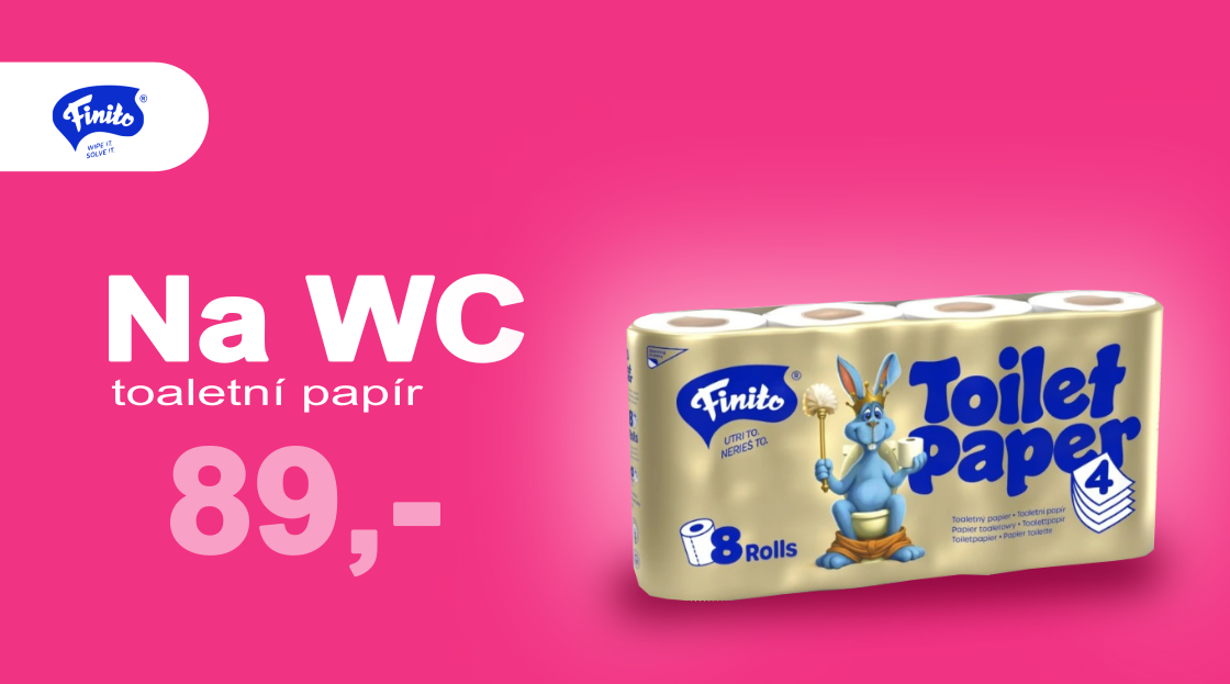 Toaletní papír Finito