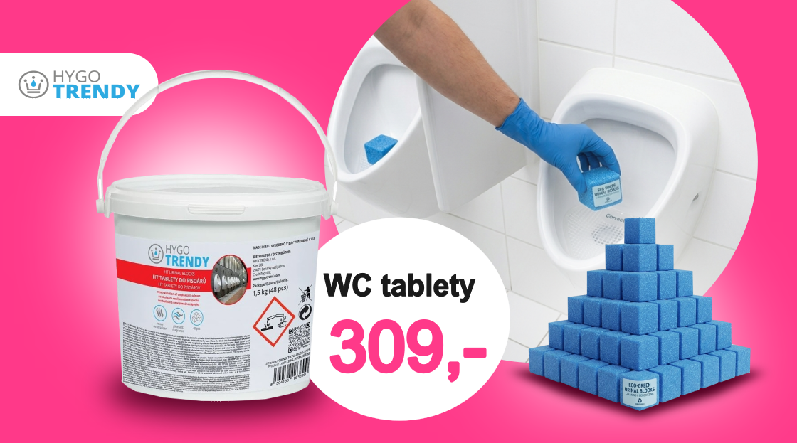 WC tablety za 322 Cleamen - Hygotrendy