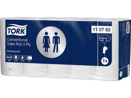 tork jemny 3 vrstvy toaletni papir konvencni role 250 ut bila 1 x 30 roli