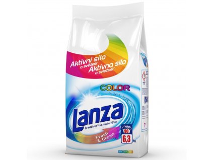 lanza color praci prasek 6 3 kg 90 davek na barevne pradlo