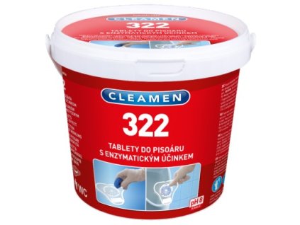 cleamen 322 tablety do pisoaru 12 ks sitko