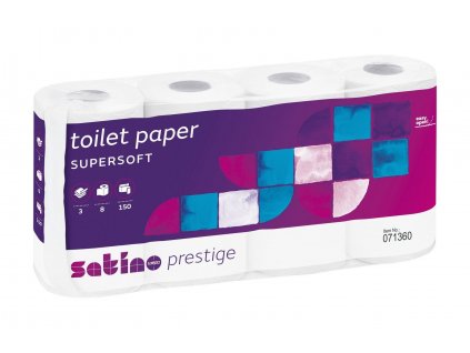 toaletni papir wa satino prestige standard 3 vrstvy bily celuloza 8 roli