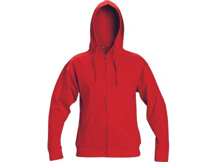 NAGAR mikina s kapucí cervena