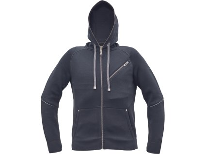 NEURUM mikina s kapucí cerna