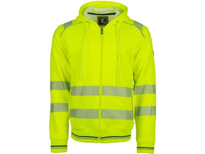 SHELDON HV mikina s kapucí žlutá