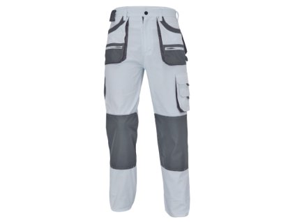 FF CARL BE 01 003 kalhoty bílá šedá