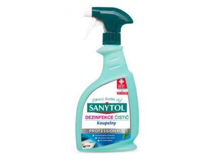 sanytol professional dezinfekce cistic koupelny 750ml