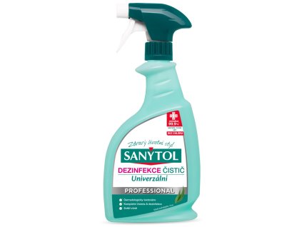 sanytol professional dezinfekcni univerzalni cistic 750ml eucalyptus