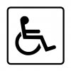 Samolepka wc - invalidi