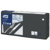 tork cerny ubrousek obed 33x33cm 2vrstvy 1 4 200ks