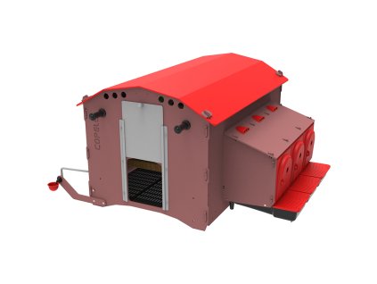 Fixed chicken coops “Red Roof” Big