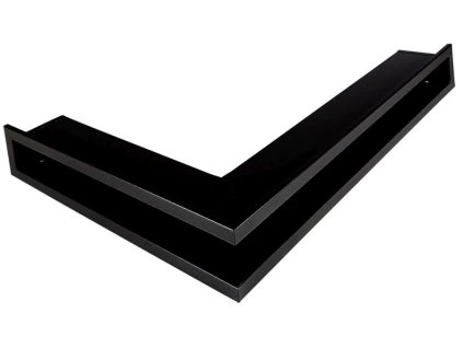 krbova mrizka otevrena rohova leva cerna 60x40x6