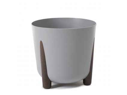 2355 lamela kvetinac frida prumer 26 cm sedy