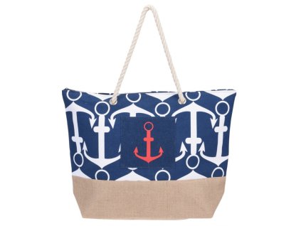 3981 koopman plazova taska kotva 38 x 38 x 14 cm tm modra