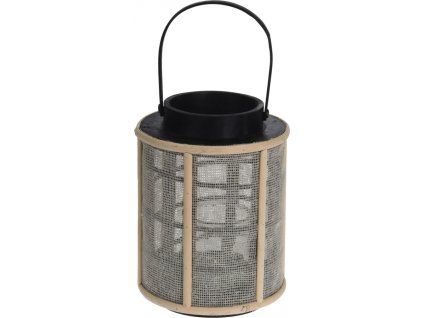 4089 koopman lucerna bambus prumer 17 cm vyska 22 cm cerna natur