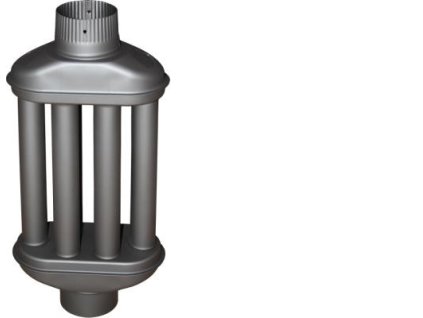 5364 zemini teplovzdusny vymenik delka 0 55 m prumer 130 mm barva antracit