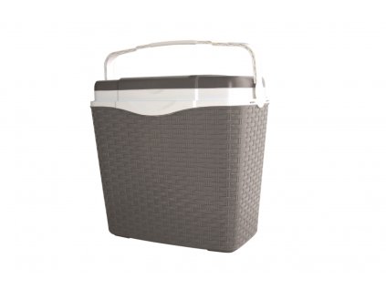 6120 krokodil chladici box ratan 24 l mocha