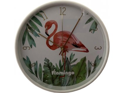 7230 due esse nastenne hodiny plamenak prumer 25 cm bile