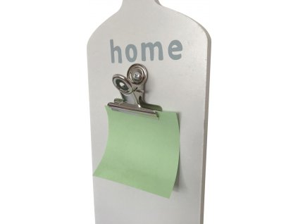 7524 due esse zavesne prkenko s klipsem na vzkazy bile