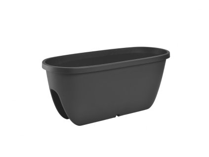 8478 plastkon balkonovy kvetinac ovi 60 cm antracit