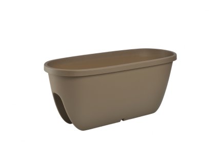 8484 plastkon balkonovy kvetinac ovi 60 cm capuccino