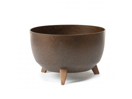 9321 lamela plastova misa na nozkach roma eco coffe prumer 40 cm espresso