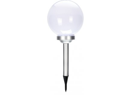 9498 koopman solarni led svitilna progarden s kouli prumer 25 cm vyska 68 cm