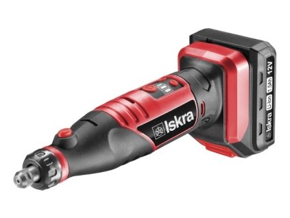 13035 iskra aku prima bruska ml md03 120 12v 1 5ah s prislusenstvim