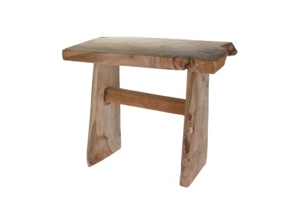 13821 koopman 54181 rustikalni teakova stolicka 42 x 26 x 35 cm