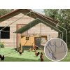 Výběh pro drůbež s bidlem PAWHUT 3x8x1,95m