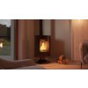 Krbova kamna Masterflamme Piccolo II hneda sametova interier 04