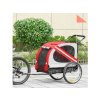 vozik za kolo pro psy 2v1 pawhut d00 144rd cerveny 04