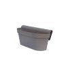 12594 gardino truhlik na zabradli esprit 30 cm mocca
