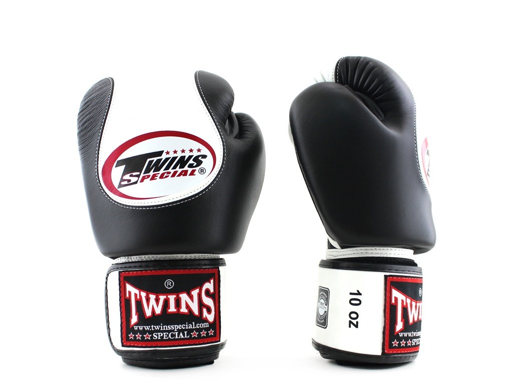 Boxerské rukavice TWINS BGVL9 - bílá/černá