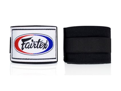 Fairtex polo-elastická bandáž 4,5 m - černá