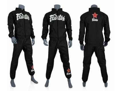 Fairtex sauna oblek VS2 - černá