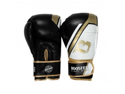 Boxerské rukavice BOOSTER  BT SPARRING V2 - černá/bílá