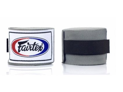 Fairtex polo-elastická bandáž 4,5 m - šedá