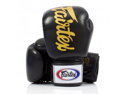 Boxerské rukavice Fairtex BGV19 - černá barva