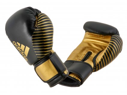 adidas boxerké rukavice adiKBWKF200 - černá/zlatá