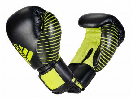 adidas boxerké rukavice adiKBWKF200 - černá/neon zelená