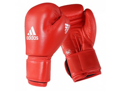 adidas boxerké rukavice AIBA - červená