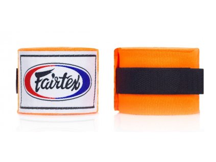 Fairtex polo-elastická bandáž 4,5 m - oranžová