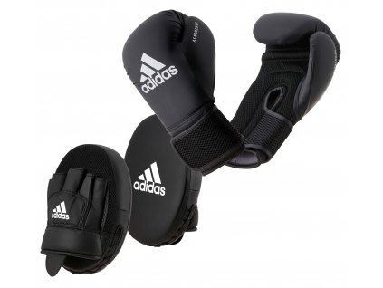 Set boxerské rukavice a lapy na box ADIBTKA02
