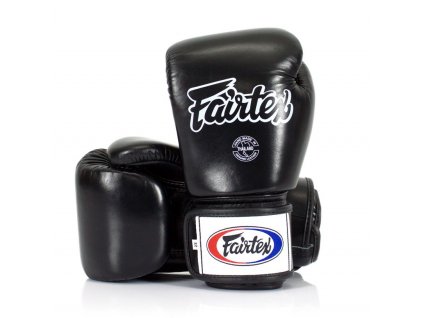 Boxerské rukavice Fairtex BGV1 - černá barva
