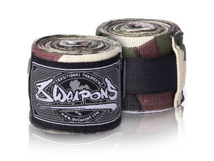 8 Weapons polo-elastická bandáž 5 m - maskáč