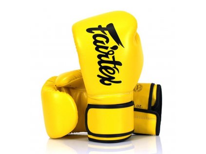 Boxerské rukavice Fairtex BGV14 - žlutá